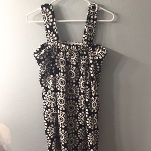 NWT Soft black and white bath robe